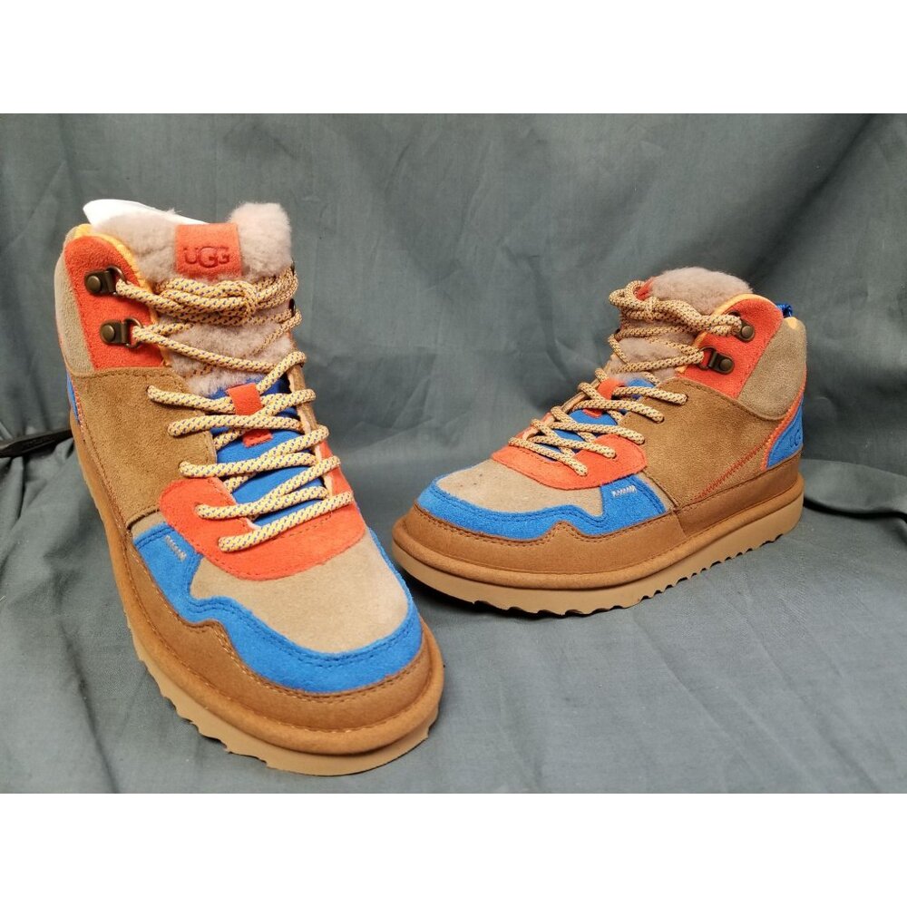 UGG Highland Hi Heritage 'Chestnut Dive' Lace-Up Kids Size 5 NEW w/DEFECT!